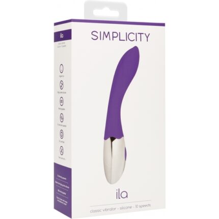 ILA VIBRADOR CLÁSICO - MORADO - 002