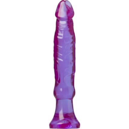 INICIACIÓN DILDO DE GELATINA 6 MORADO - 001