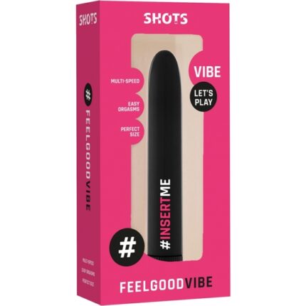 INSERTME - BLACK - VIBRADOR 15 CM - 002