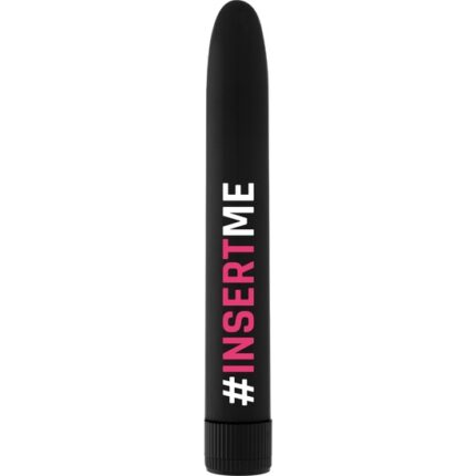 INSERTME - BLACK - VIBRADOR 15 CM - 001