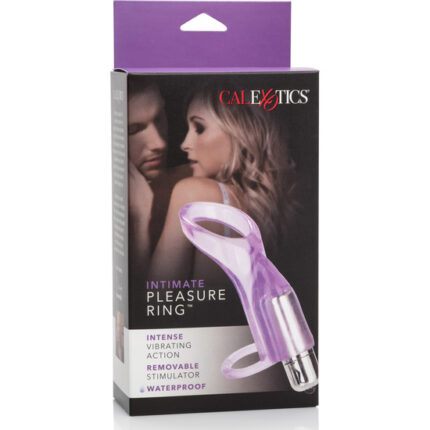 INTIMATE PLEASURE ANILLO VIBRADOR MORADO - 002