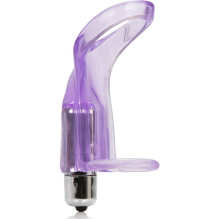 INTIMATE PLEASURE ANILLO VIBRADOR MORADO - 001