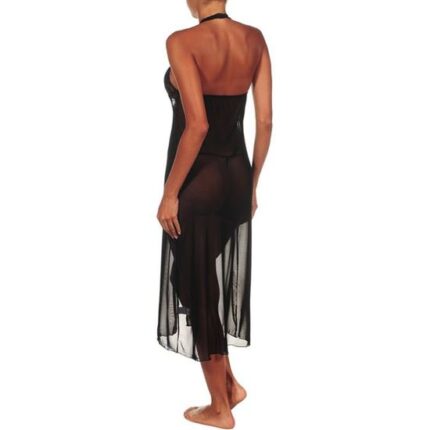 INTIMAX CAMISÓN LAIN NEGRO - 002