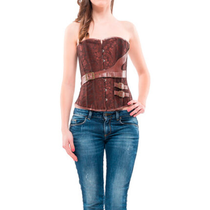 INTIMAX - CORSET ABBIGAYLE MARRON - 001