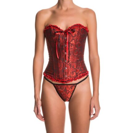 INTIMAX CORSET ALBERTINA ROJO - 001