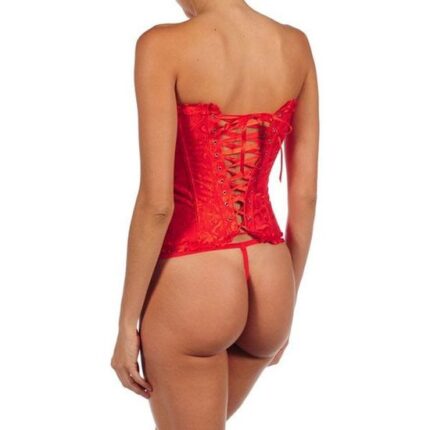 INTIMAX CORSET ATENEA ROJO - 002