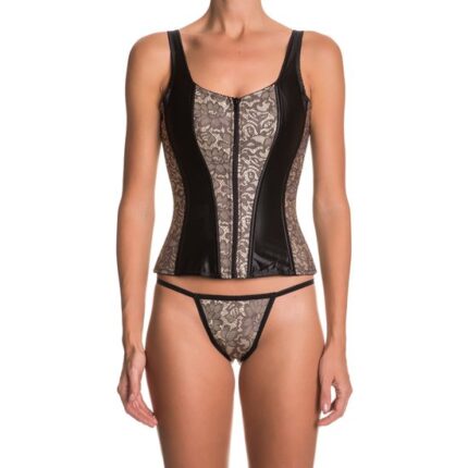 INTIMAX CORSET ÁVALON CARNE - 001