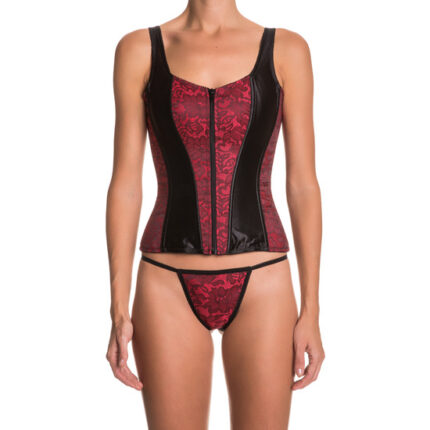 INTIMAX CORSET AVALON ROJO - 001