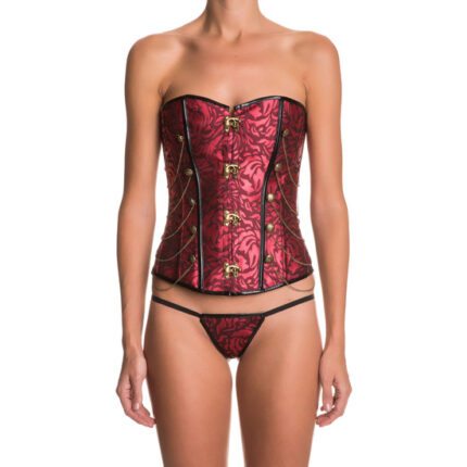 INTIMAX CORSET BLOOD ROJO - 001