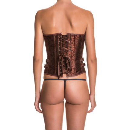 INTIMAX - CORSET DULCIE MARRON - 002