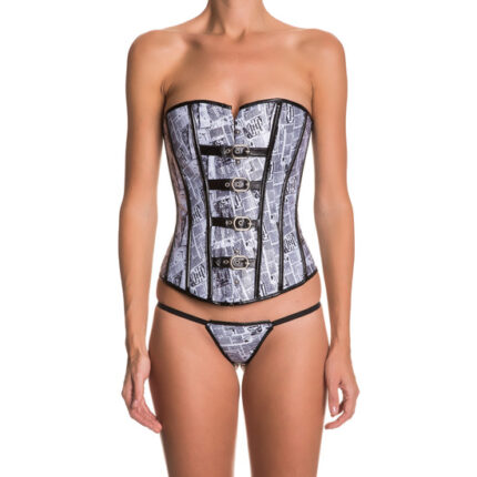INTIMAX - CORSET FENN BLANCO - 001