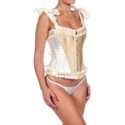 INTIMAX CORSET FLORA DORADO - 001