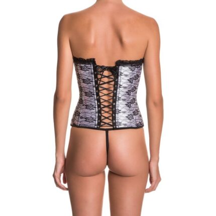 INTIMAX CORSET PERLITA GRIS - 002