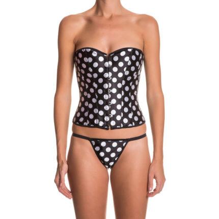 INTIMAX CORSET VALQUIRIA NEGRO - 001