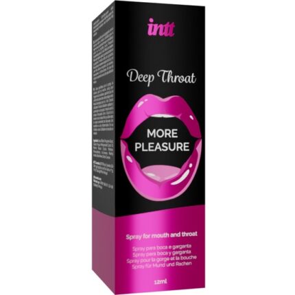 INTT DEEP THROAT - SPRAY PARA SEXO ORAL - 12 ML - 002