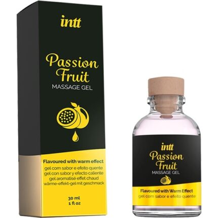 INTT MASSAGE GEL - FRUTA DE LA PASIÓN 30ML - 001