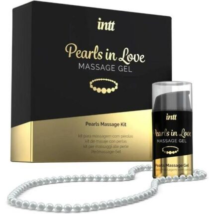 INTT PEARLS IN LOVE - GEL DE MASAJE CON COLLAR DE PERLAS - 001