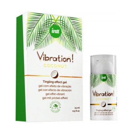 INTT VEGAN VIBRADOR LÍQUIDO COCO 15ML - 001