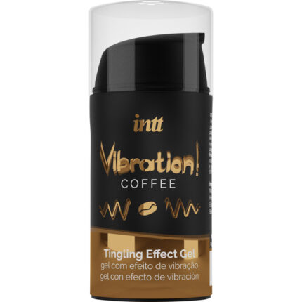 INTT VIBRADOR LÍQUIDO CAFÉ - 15ML - 002