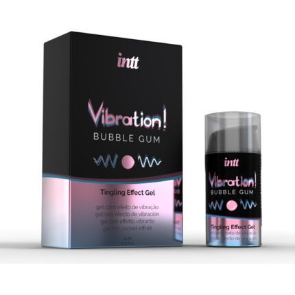 INTT VIBRADOR LÍQUIDO CHICLE - 15ML - 001