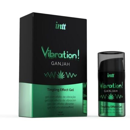 INTT VIBRATION GANJAH! VIBRADOR LÍQUIDO 15ML - 001