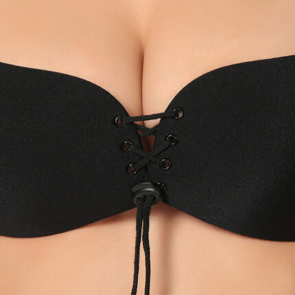 INVISIBLE BRA STRAPLESS LISO AUTOADHESIVO - COLOR NEGRO - 002
