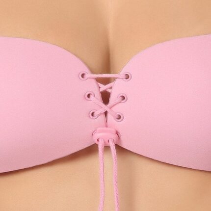 INVISIBLE BRA STRAPLESS LISO AUTOADHESIVO - COLOR ROSA - 002