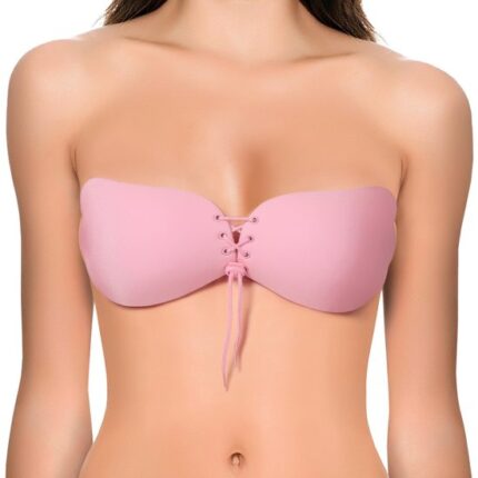 INVISIBLE BRA STRAPLESS LISO AUTOADHESIVO - COLOR ROSA - 001