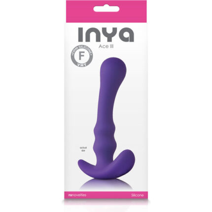 INYA ACE III - PLUG ANAL SILICONA MORADO - 002