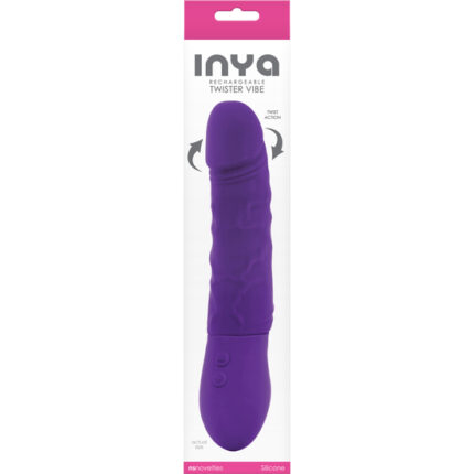 INYA TWISTER - PENE VIBRADOR MORADO - 002