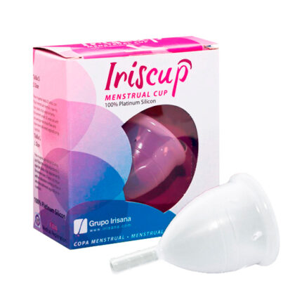 IRISCUP COPA MESTRUAL TRANSPARENTE GRANDE - 001