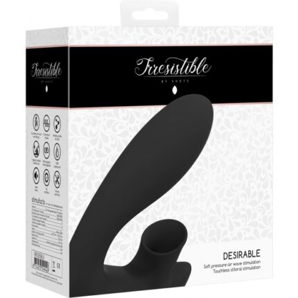 IRRESISTIBLE - DESIRABLE SUCCIONADOR - NEGRO - 002
