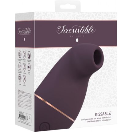 IRRESISTIBLE KISSABLE SUCCIONADOR - MORADO - 002