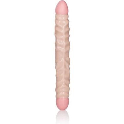 IVORY DUO PENE DOBLE REALÍSTICO 31CM - NEGRO - 001