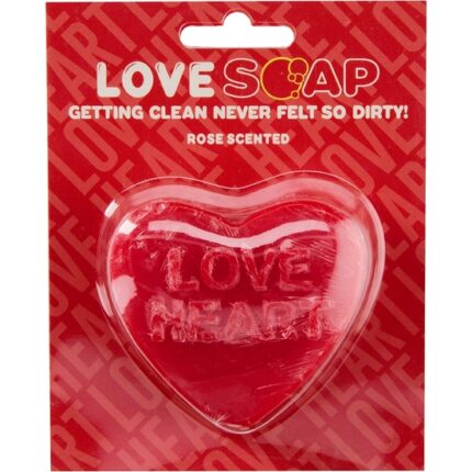 JABÓN DE CORAZÓN - CORAZÓN DE AMOR - AROMA DE ROSA - 002