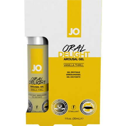 JO GEL EXCITADOR DE PLACER ORAL VAINILLA 30 ML - 002