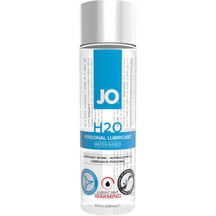 JO H20 LUBRICANTE BASE DE AGUA EFECTO CALOR 240 ML - 001