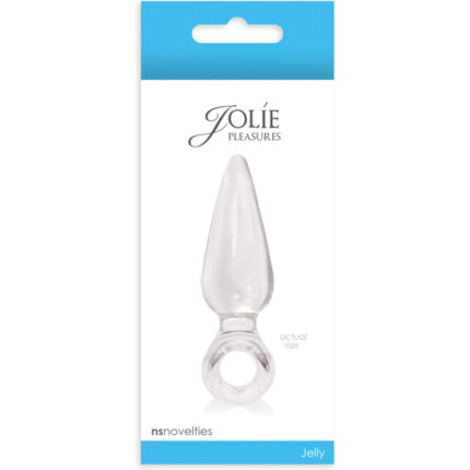 JOLIE PLEASURES DILDO MINI TRANSPARENTE - 002