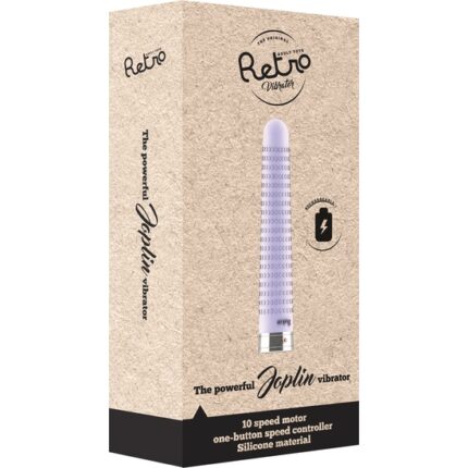 JOPLIN - VIBRADOR DE SILICONA MORADO - 002