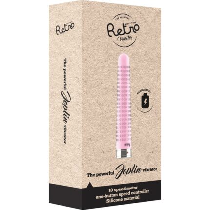 JOPLIN - VIBRADOR DE SILICONA ROSA - 002