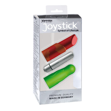 JOYSTICK LADYLIKE MICRO SET ESTIMULADOR CON FUNDAS ROJO Y PISTACHO - 002