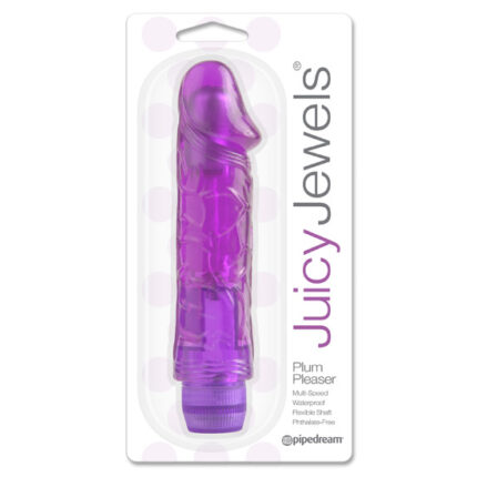 JUICY JEWELS AGRADABLE CIRUELA VIBRADOR - 002