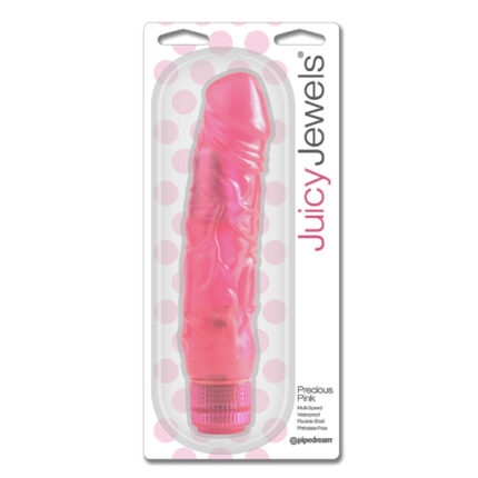 JUICY JEWELS PRECIOUS PINK VIBRADOR - 002