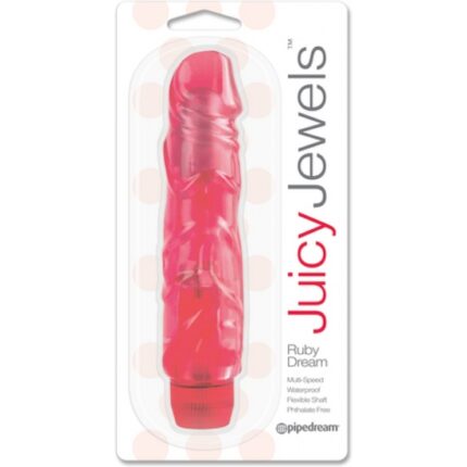 JUICY JEWELS SUEÑO DE RUBI VIBRADOR - 002