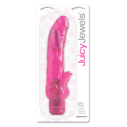 JUICY JEWELS VIVID ROSA VIBRADOR - 002