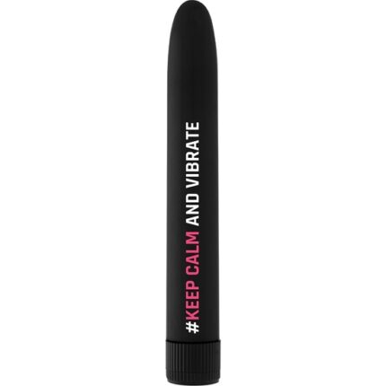 #KEEPCALMANDVIBRATE - VIBRADOR NEGRO - 001