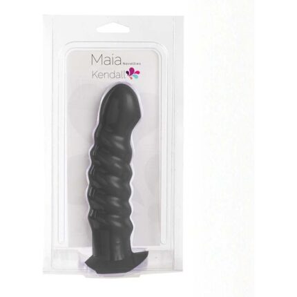 KENDALL - DILDO SILICONA  - NEGRO - 002