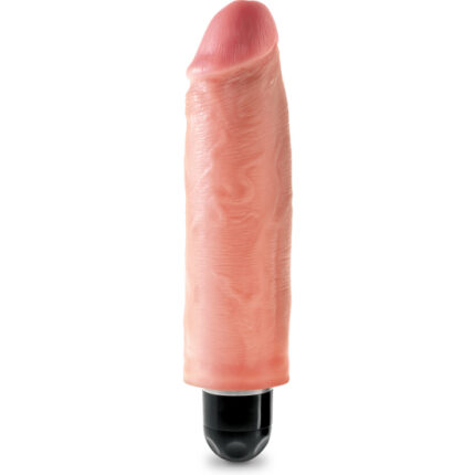 KING COCK 6 VIBRADOR STIFFY FLESH - 001