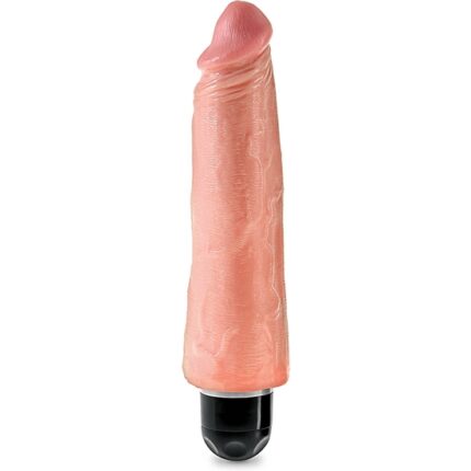 KING COCK 8 VIBR STIFFY FLESH - 001