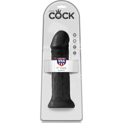 KING COCK CHUBBY PENE 28CM - NEGRO - 002